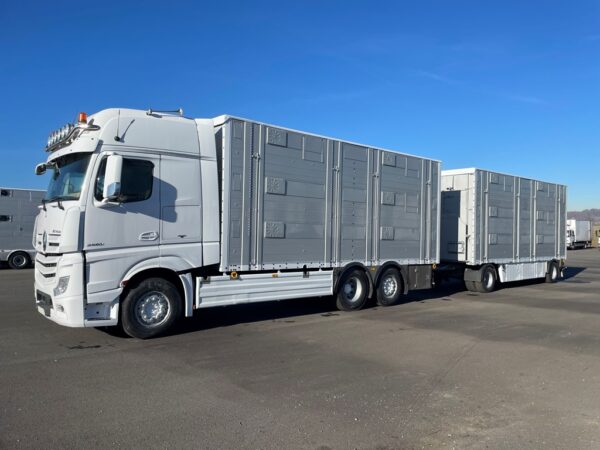 MERCEDES ACTROS 2563 + PEZZAIOLI - 3 étages - 2 compartiments - 2016