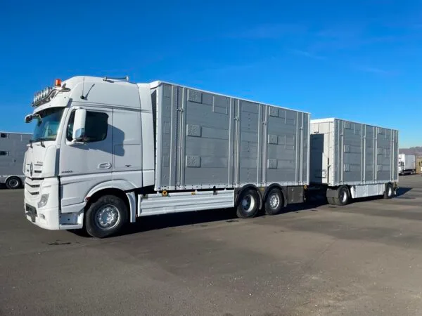 MERCEDES ACTROS 2563 + PEZZAIOLI - 3 étages - 2 compartiments - 2016