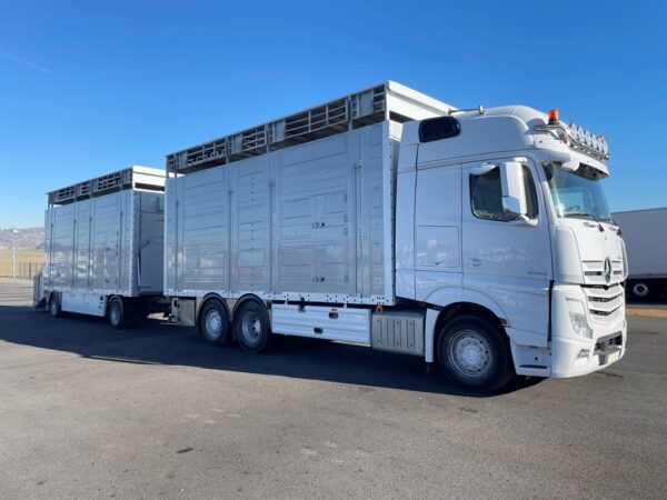MERCEDES ACTROS 2563 + PEZZAIOLI - 3 étages - 2 compartiments - 2016 – Image 2