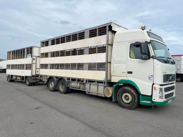 VOLVO FH12 460 + SAMRO - 2 étages PIOGER - 2006 – Image 2