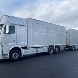 MERCEDES ACTROS + PEZZAIOLI - 3 étages - 2 compartiments - 2015