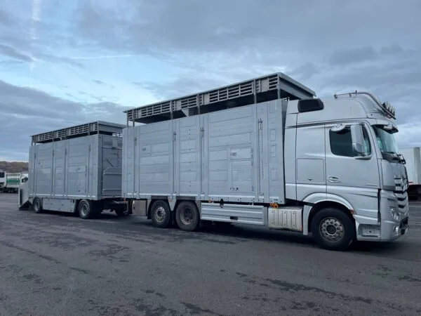 MERCEDES ACTROS + PEZZAIOLI - 3 étages - 2 compartiments - 2015 – Image 2