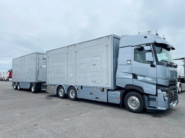 RENAULT T HIGH 520 bétaillère 3 étages 2 compartiments - PEZZAIOLI - Neuf + 2013 – Image 2