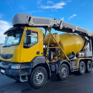 RENAULT KERAX 410 - 8x4 - MALAXEUR + TAPIS - 2008