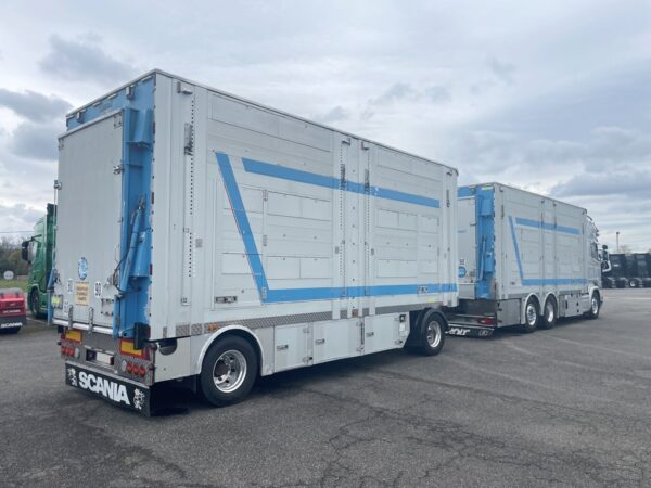 SCANIA R580 + PEZZAIOLI - 3 étages - 2 compartiments - 2015 – Image 3