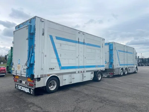 SCANIA R580 + PEZZAIOLI - 3 étages - 2 compartiments - 2015 – Image 3