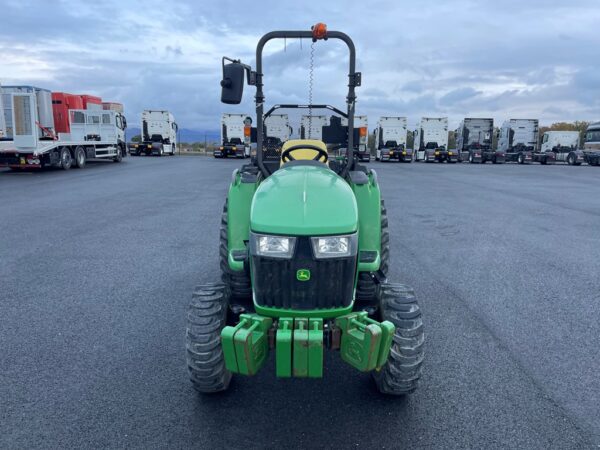 Micro Tracteur JOHN DEERE 3038E + Roto Cultivateur MURATORI - 12/2018 – Image 2