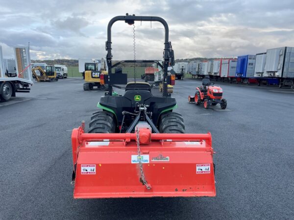 Micro Tracteur JOHN DEERE 3038E + Roto Cultivateur MURATORI - 12/2018 – Image 6