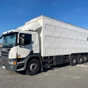 SCANIA P410 - 8x4 - 3 étages GUITTON - 2016