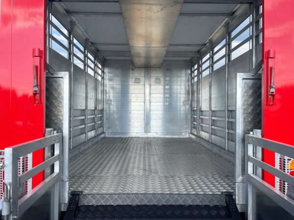 RENAULT MASTER DCI 145CH - 2021 - caisse bétaillère alu 2 étages neuve – Image 7
