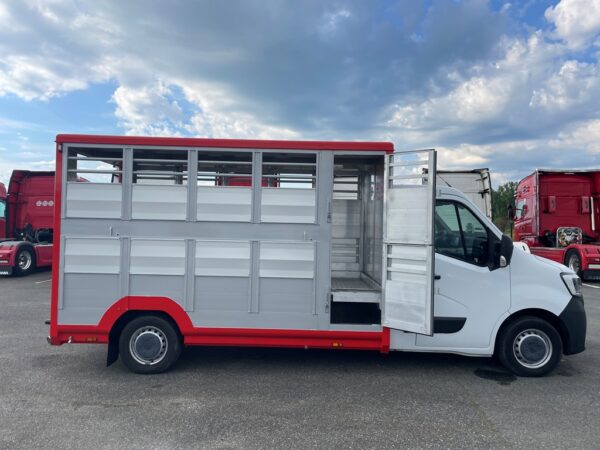 RENAULT MASTER DCI 145CH - 2021 - caisse bétaillère alu 2 étages neuve – Image 10