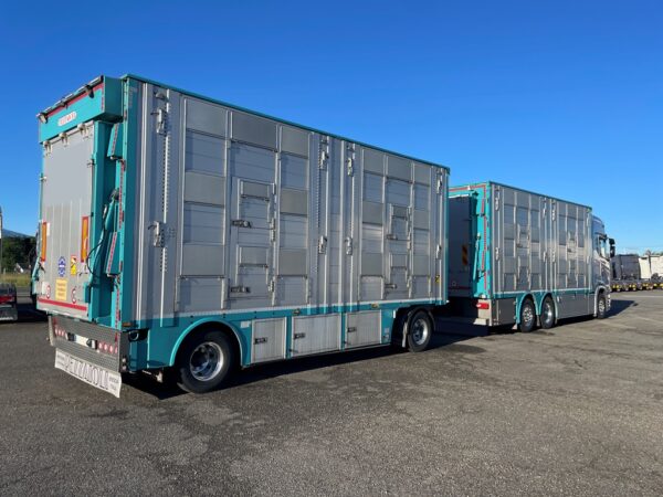 SCANIA S540 + PEZZAIOLI - 3 étages 2 compartiments - 2022 – Bild 3