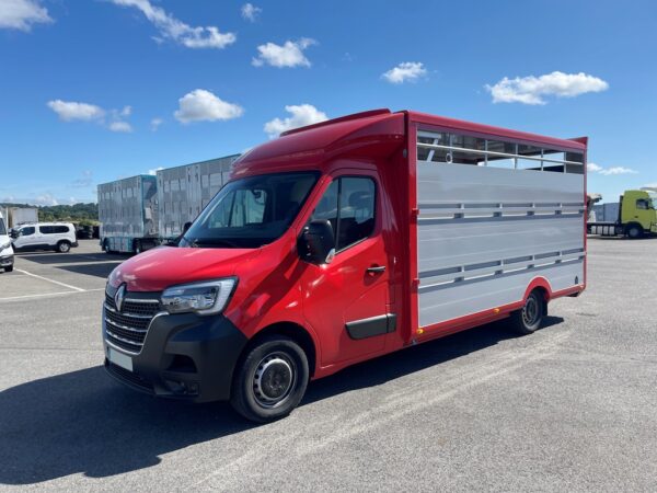 RENAULT MASTER DCI 145CH - 2021 - caisse bétaillère alu neuve