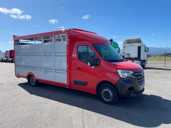RENAULT MASTER DCI 145CH - 2021 - caisse bétaillère alu neuve – Image 2