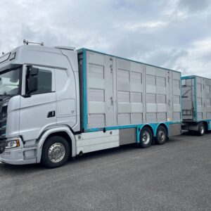 SCANIA S590 - bétaillère 3 étages indépendants PEZZAIOLI - 2022