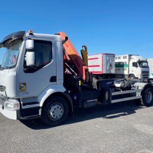 RENAULT MIDLUM 220 - POLYBENNE + GRUE - 2008
