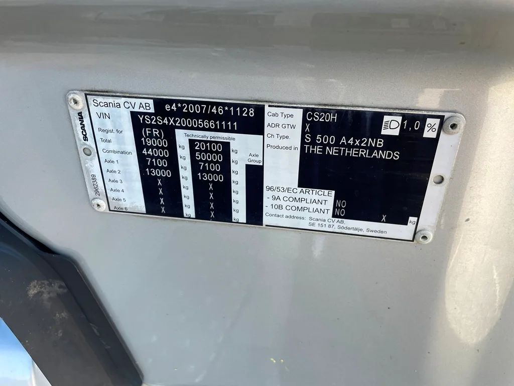 SCANIA - S500 - 2022 – Image 11