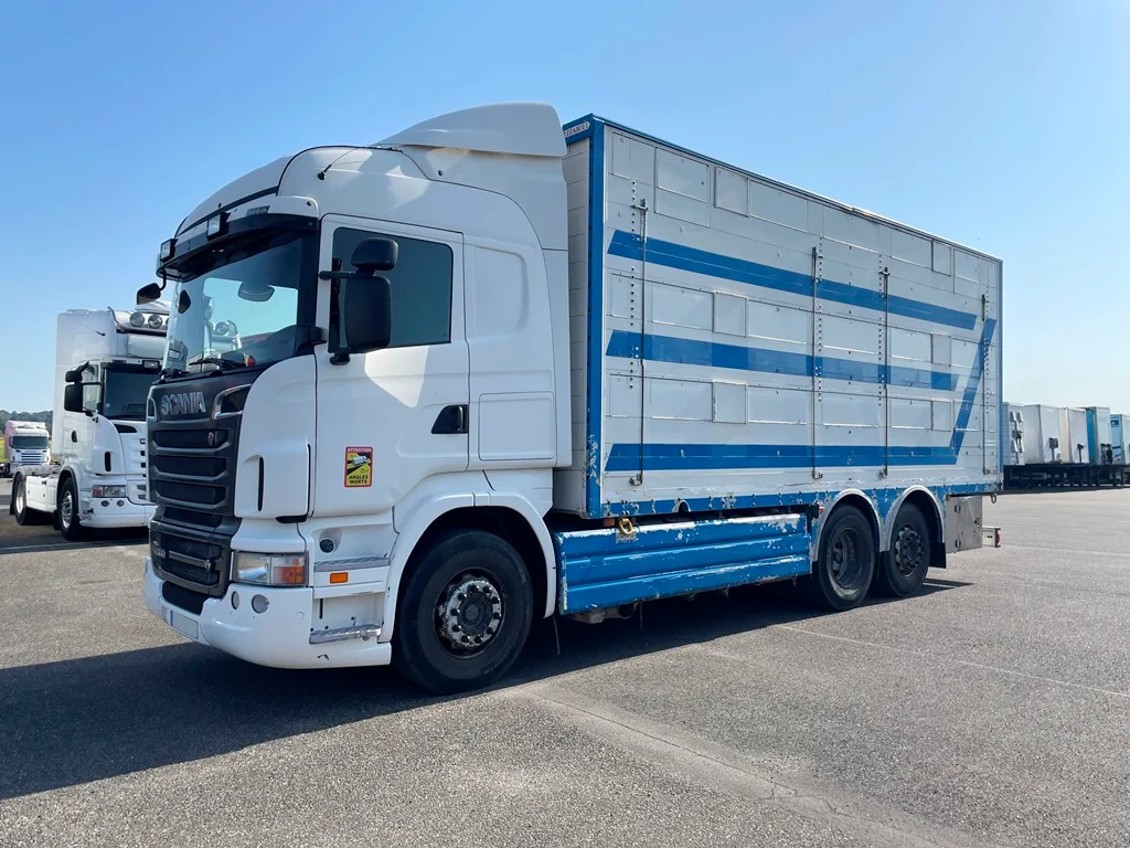 SCANIA R500 - 3 étages - 2 compartiments - PEZZAIOLI - 2012